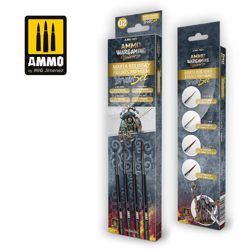 MARTA KOLINSKY FIGURES PREMIUM BRUSH SET