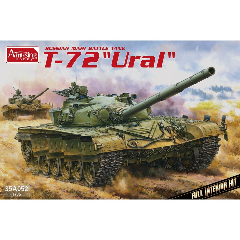T-72 Ural  includes full interior