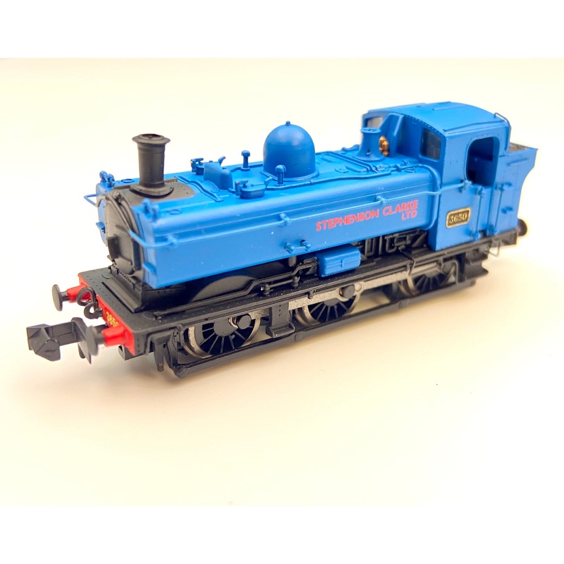Pannier 3650 Stephenson Clarke Blue DCC Fitted