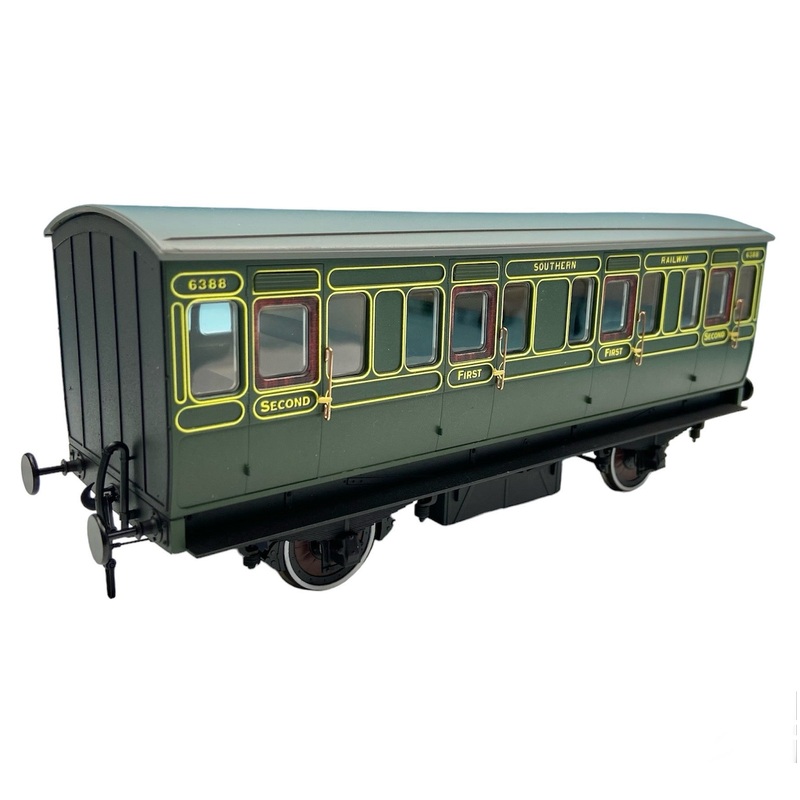 Stroudley 4 Whl Elec Lit Composite Sthn Lnd Grn 6388 DCC LBF