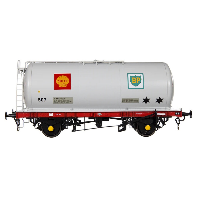 TTA 45T Tanker Shell BP Grey/Red 507 Drawing A1
