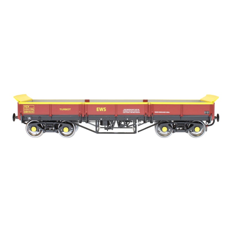 Turbot Bogie Ballast Wagon EWS Maroon DB978101