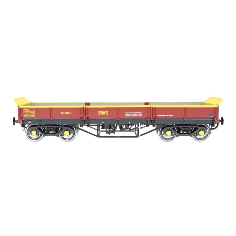 Turbot Bogie Ballast Wagon EWS Maroon DB978255