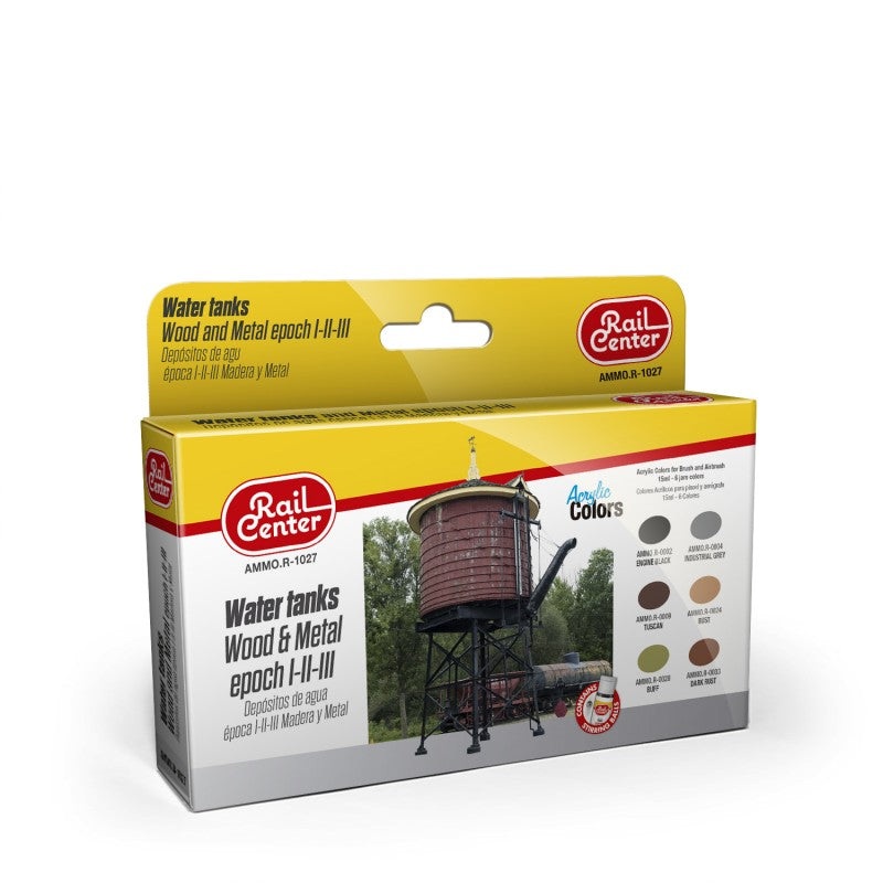 Rail Center – Water tanks Wood & Metal epoch I-II-III