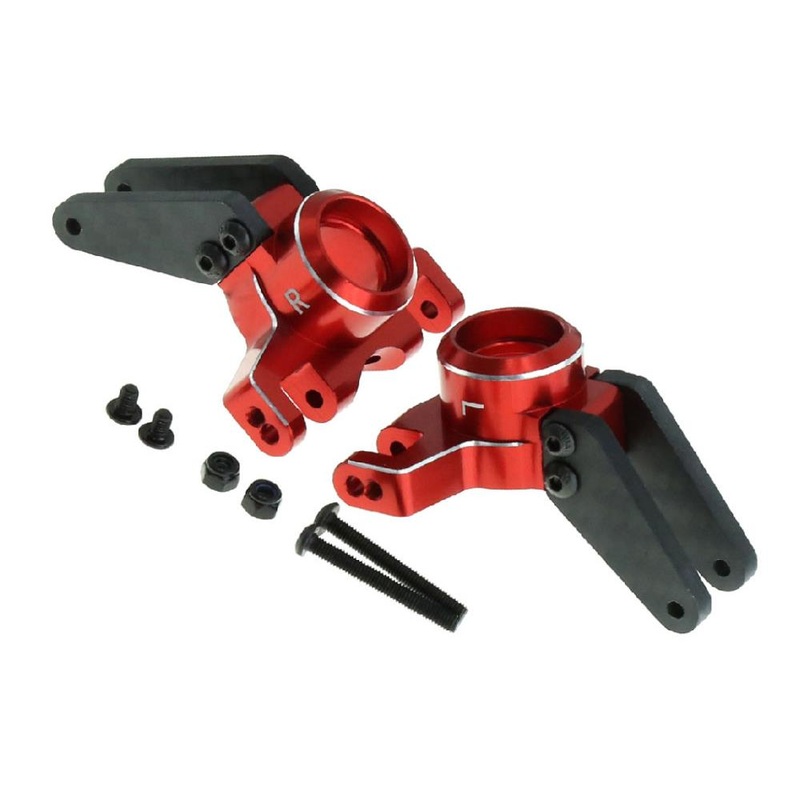 Rear Hub Red Aluminum 4S / Kraton