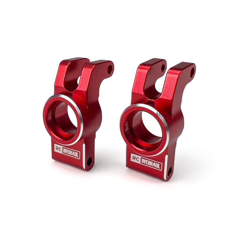 Rear Hubs Red Aluminum 1/18 Grom