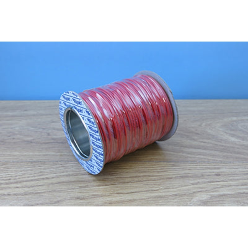 RED 16/0.2MM CABLE PER 100M