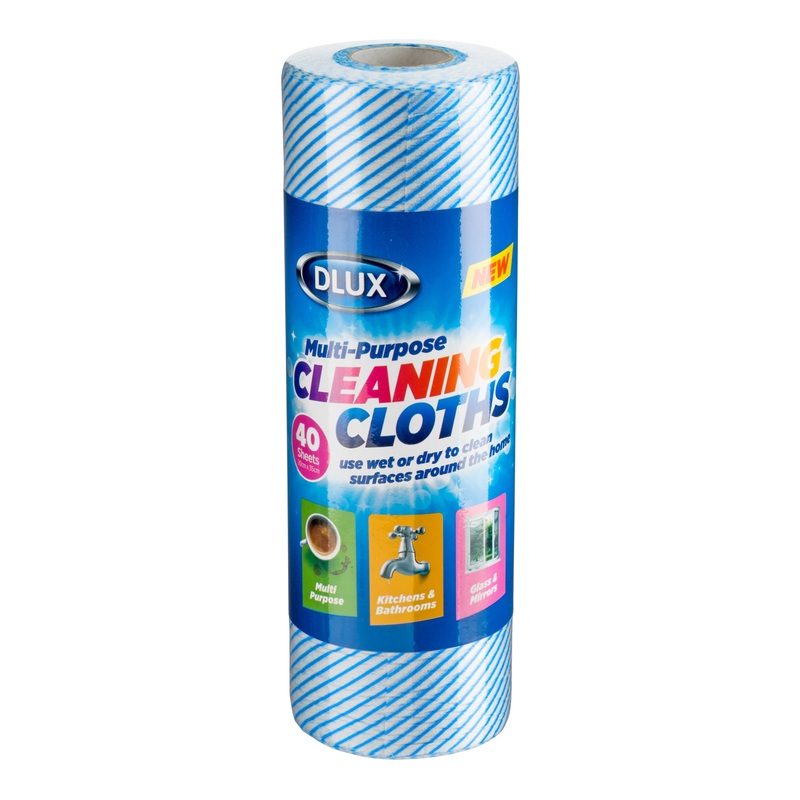 ROLL OF 40 CLEANING CLOTHS