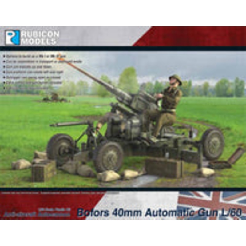 RUBICON BRITISH 40MM BOFORS GUN