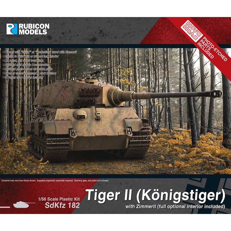 RUBICON KING TIGER WITH ZIMMERIT