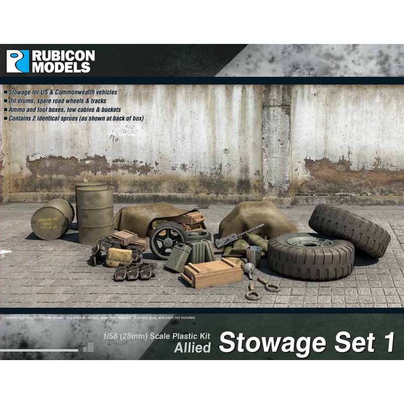 Rubicon Models Allied Stowage Set 1