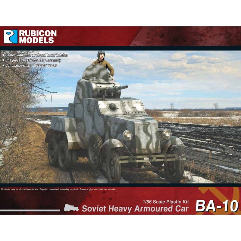 Rubicon Models BA-10 Heavy Armoured Car