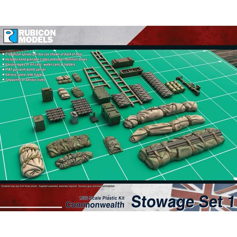 Rubicon Models Commonwealth Stowage Set 1