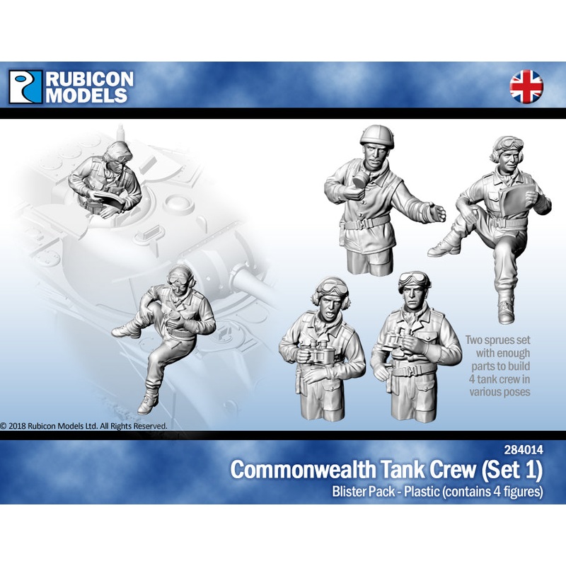 Rubicon Models Commonwealth Tank Crew