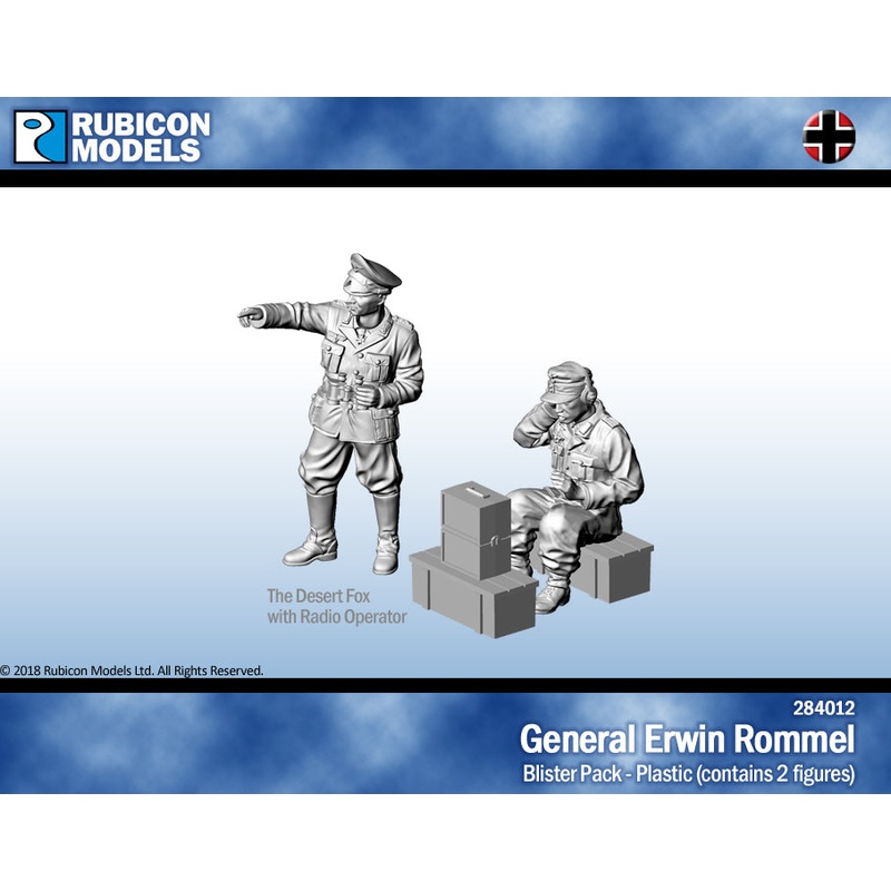 Rubicon Models General Erwin Rommel
