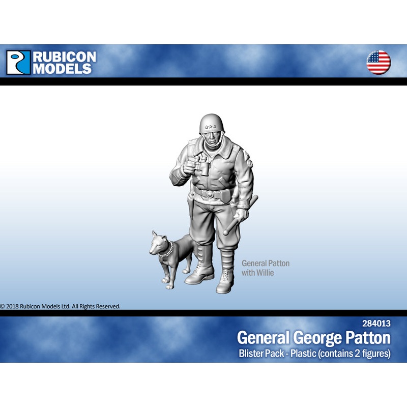 Rubicon Models General George Patton with Willie