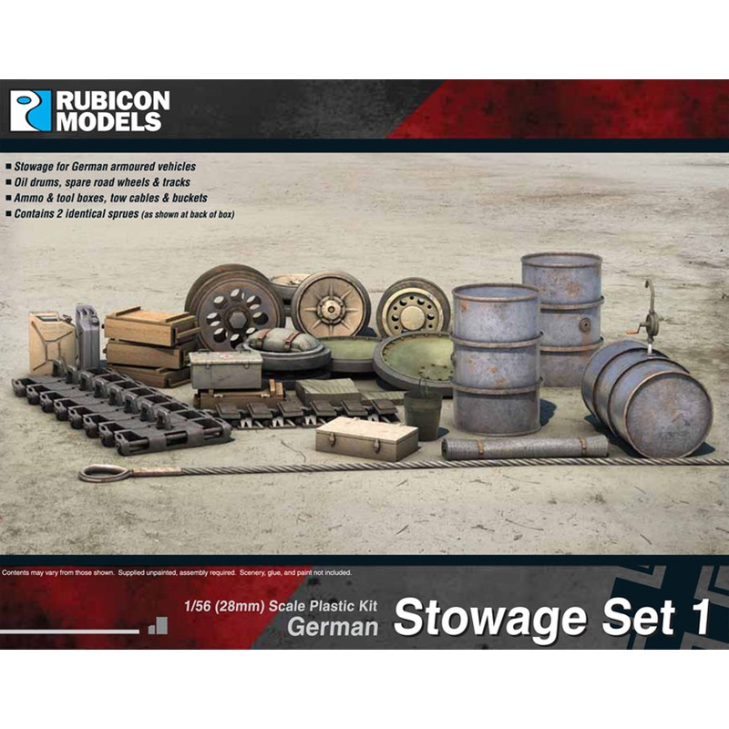 Rubicon Models German Stowage Set 1