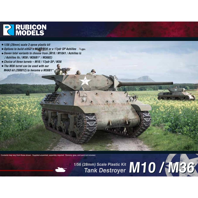 Rubicon Models M10 / M36 Tank Destroyer
