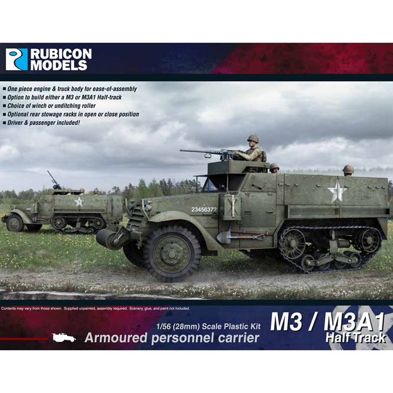 Rubicon Models M3 / M3A1 Half Track
