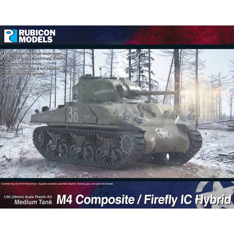 Rubicon Models M4 Sherman Composite / Firefly IC Hybrid
