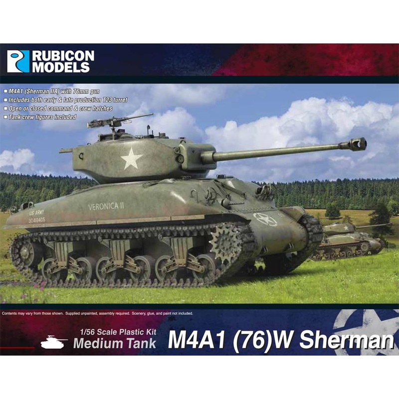 Rubicon Models M4A1 (76) W Sherman