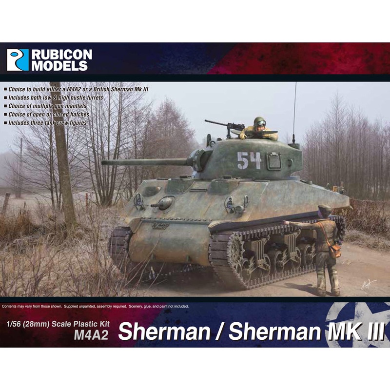 Rubicon Models M4A2 Sherman / Sherman III