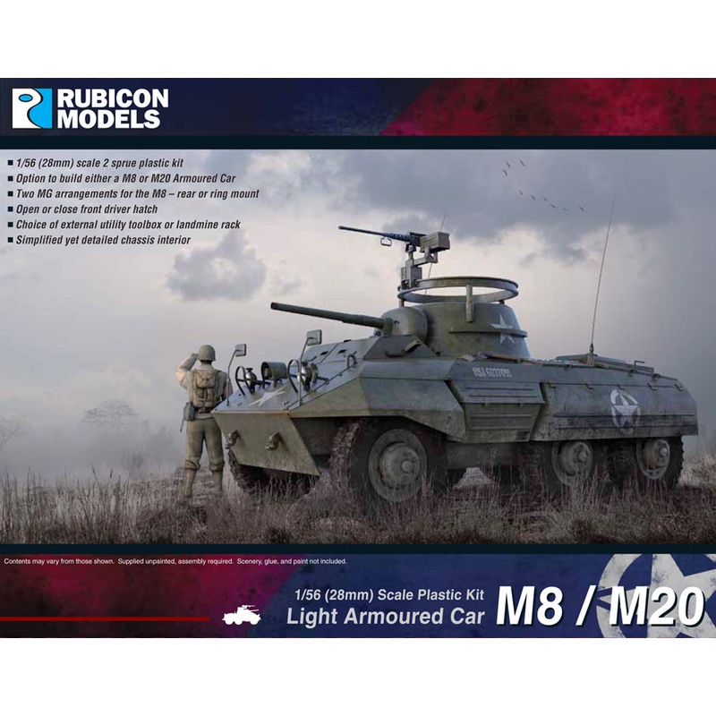 Rubicon Models M8 / M20 Armoured Car