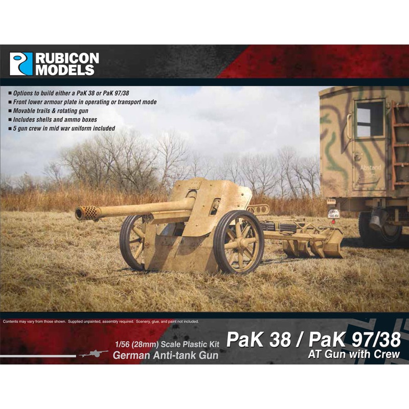 Rubicon Models PaK 38 / PaK 97/38 AT Gun with Crew