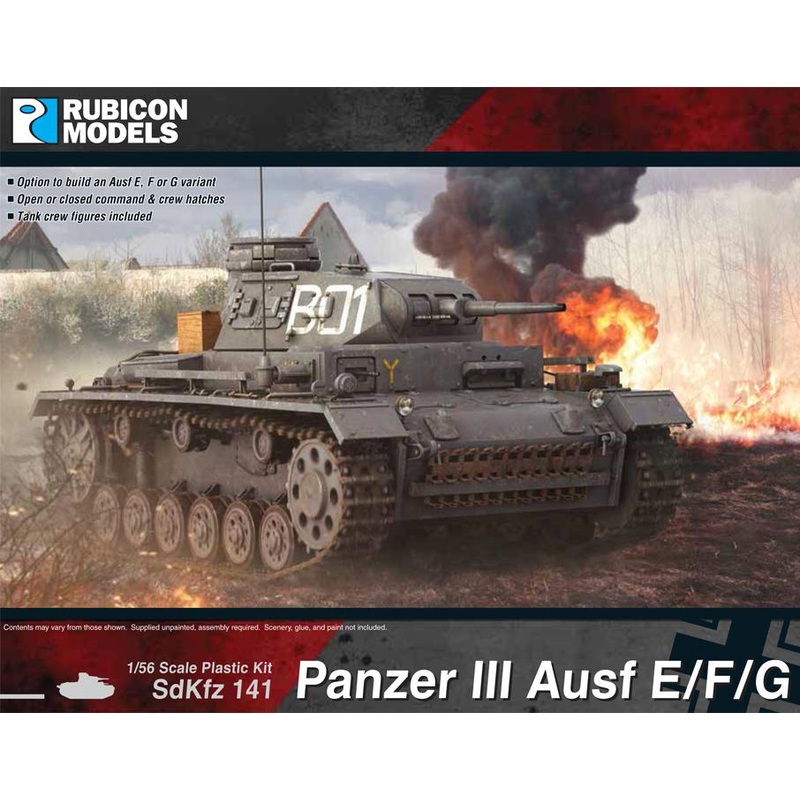 Rubicon Models Panzer III Ausf E/F/G