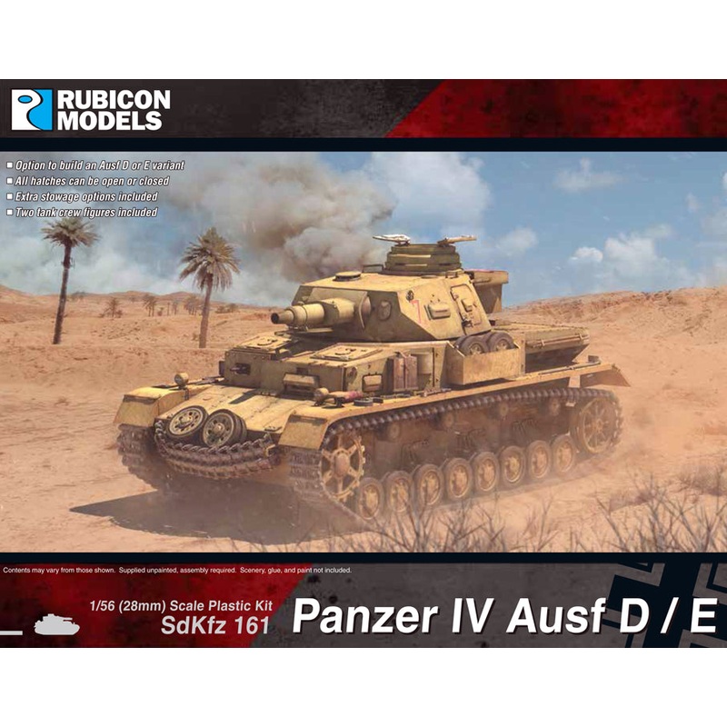 Rubicon Models Panzer IV Ausf D/E