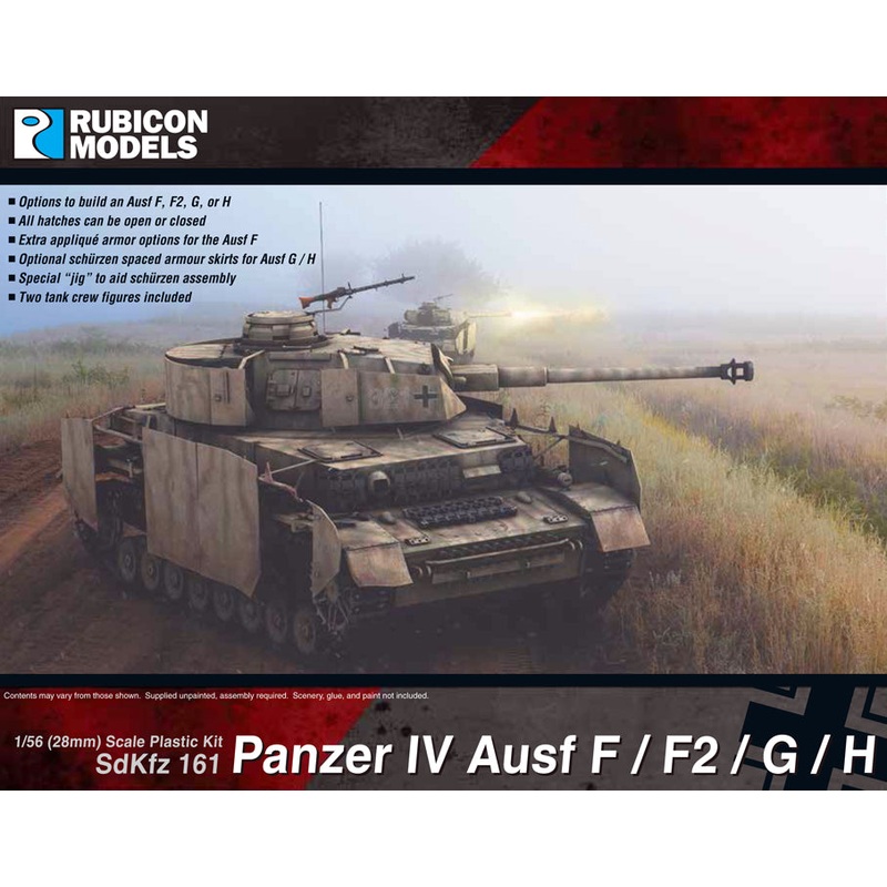 Rubicon Models Panzer IV Ausf F/F1/G/H