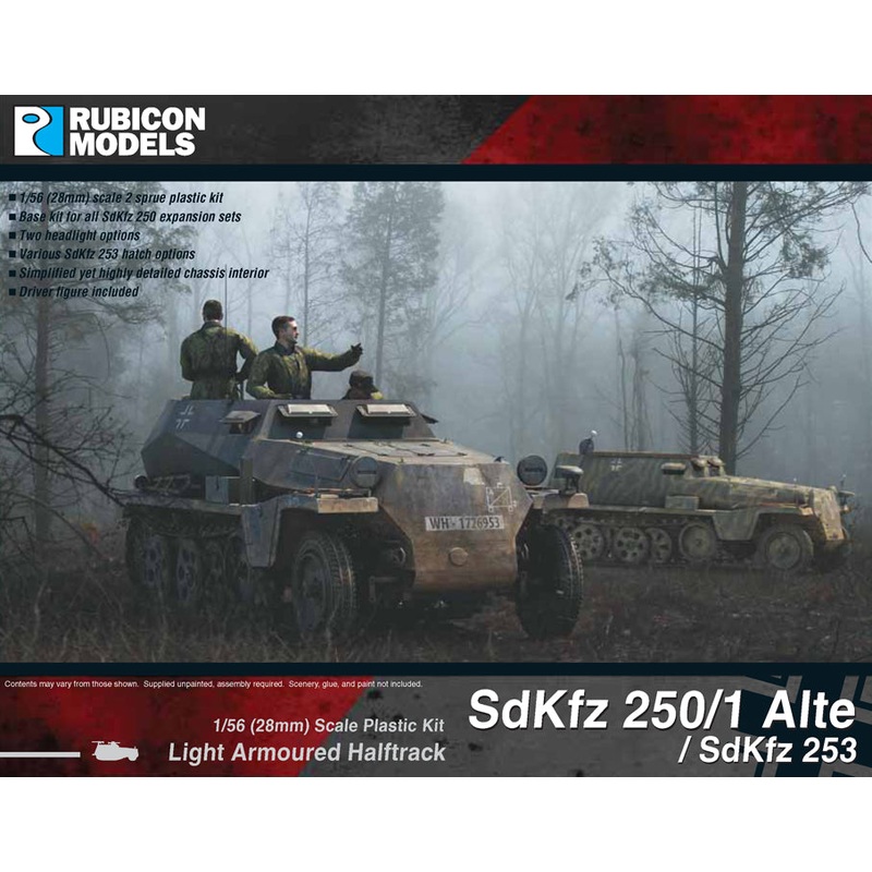 Rubicon Models SdKfz 250/1 Alte & SdKfz 253