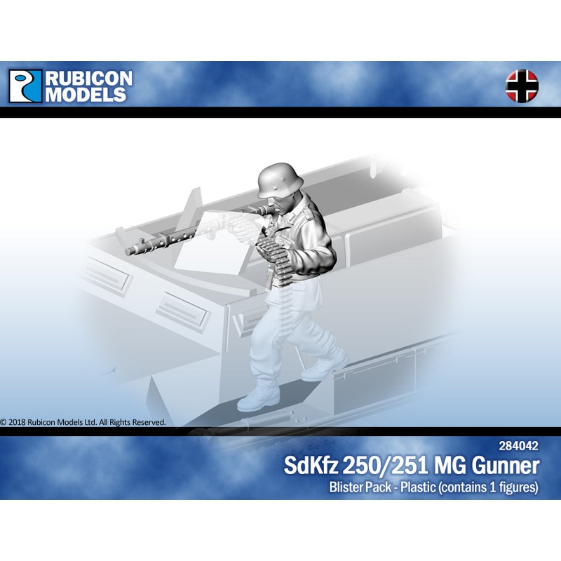 Rubicon Models SdKfz 250/251 MG Gunner