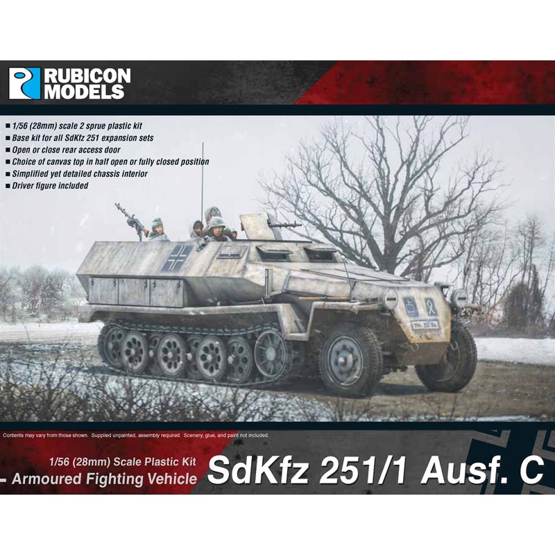 Rubicon Models SdKfz 251/1 Ausf C