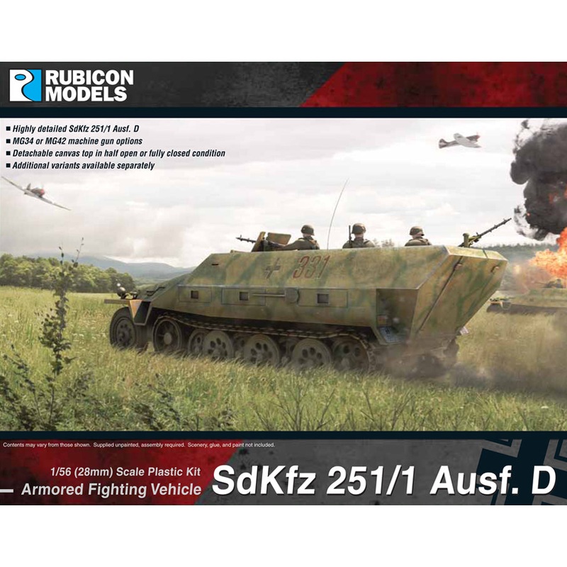 Rubicon Models SdKfz 251/1 Ausf D