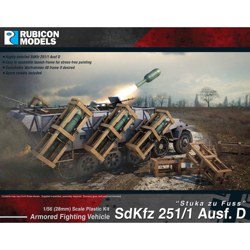 Rubicon Models SdKfz 251D Stuka zu Fuss
