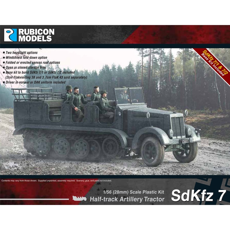 Rubicon Models SdKfz 7 Halftrack