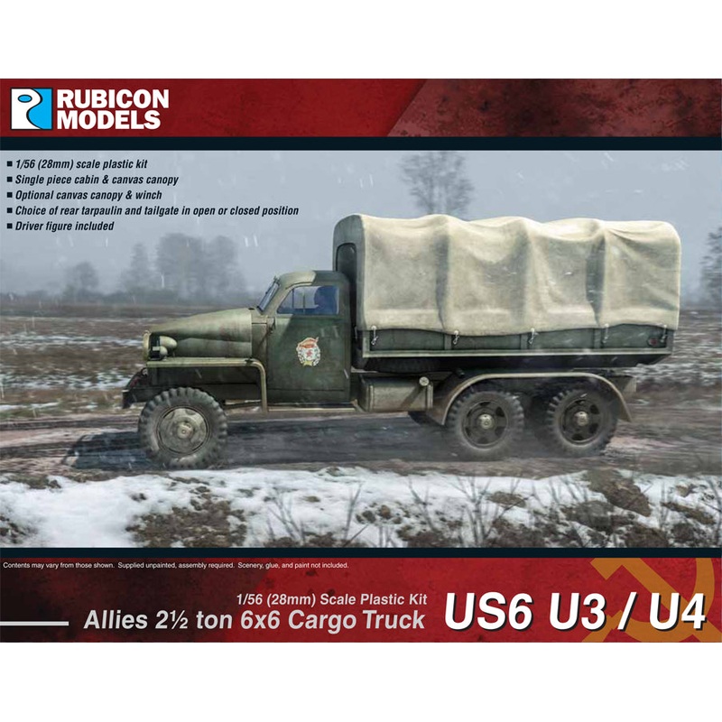 Rubicon Models US6 U3/U4 2 ton 6×6 Truck (Studebaker)