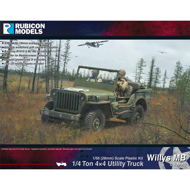 Rubicon Models Willys MB  ton 4×4 Truck – US