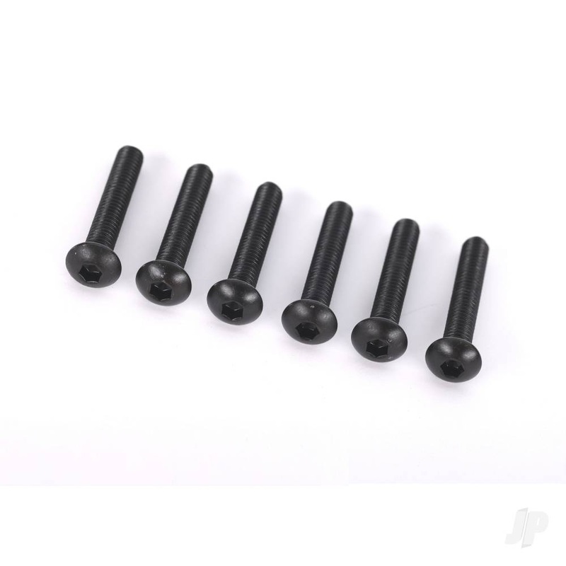 Screws 4x24mm button-head machine (hex drive) (6)