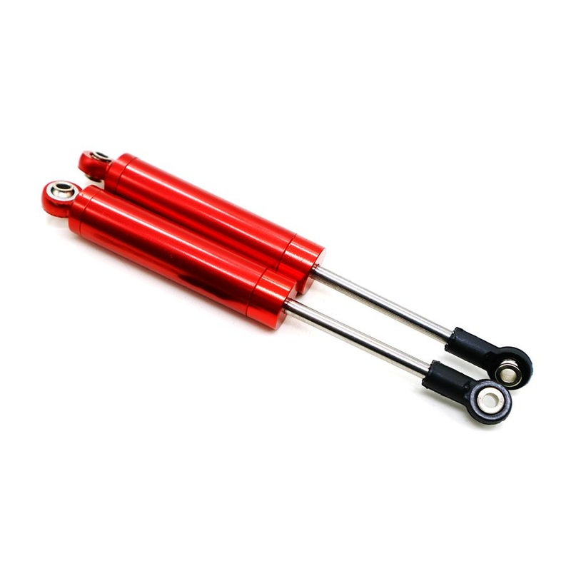 Shock Absorber w/Internal Spring Crawler Pr Red (102mm)