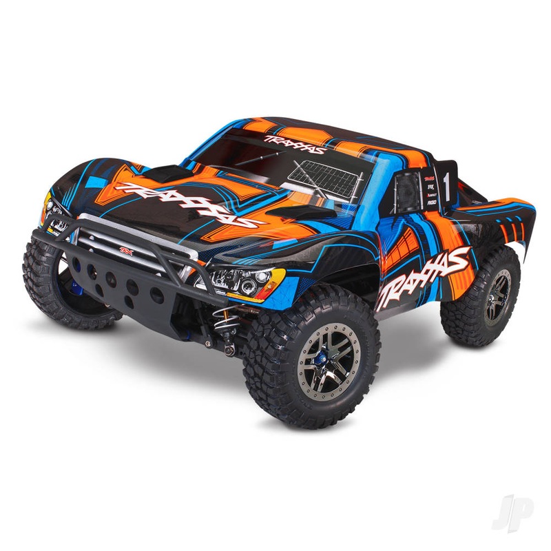 Slash Ultimate 4X4 VXL 1:10 4WD RTR Brushless Electric Short Course Truck Orange (+ TQi 2-ch TSM VXL-3s Velineon 3500kV)