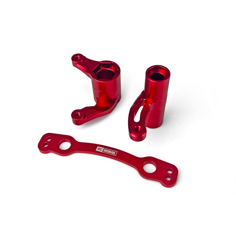 Steering Crank Set Red Alum 6S