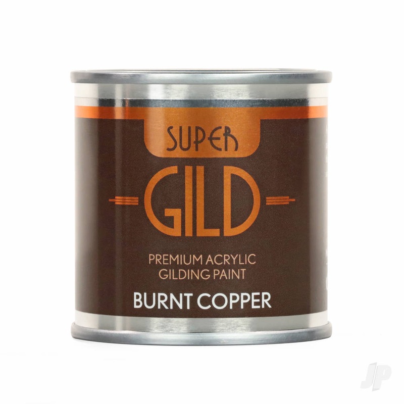 Super GILD Acrylic Gilding Enamel Paint Burnt Copper (125ml)