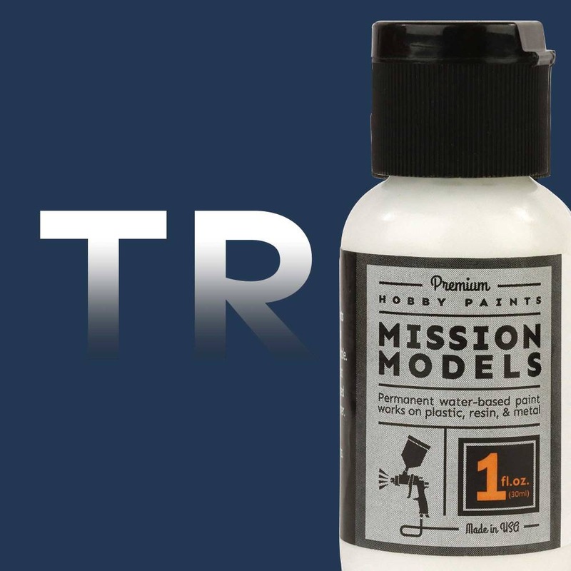 Transparent Blue 1oz