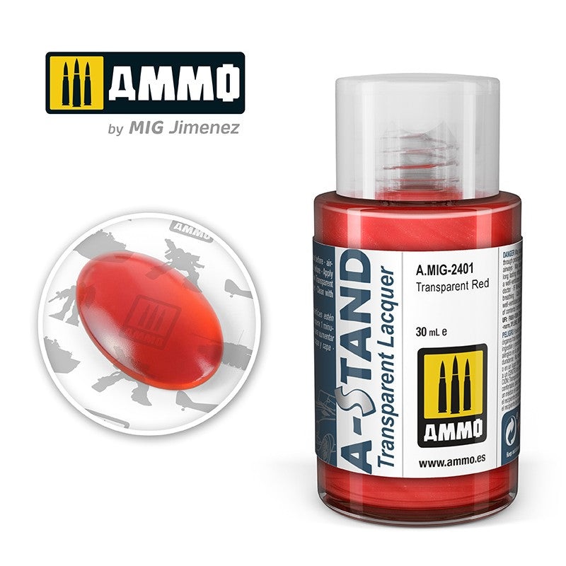 TRANSPARENT RED