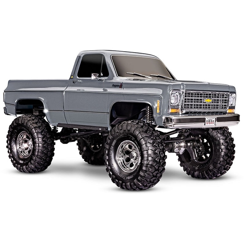 TRX-4 1979 Chevrolet K10 Truck 1:10 4WD Electric Trail Crawler Metallic Blue (+ TQi 4-ch XL-5 HV Titan 550)