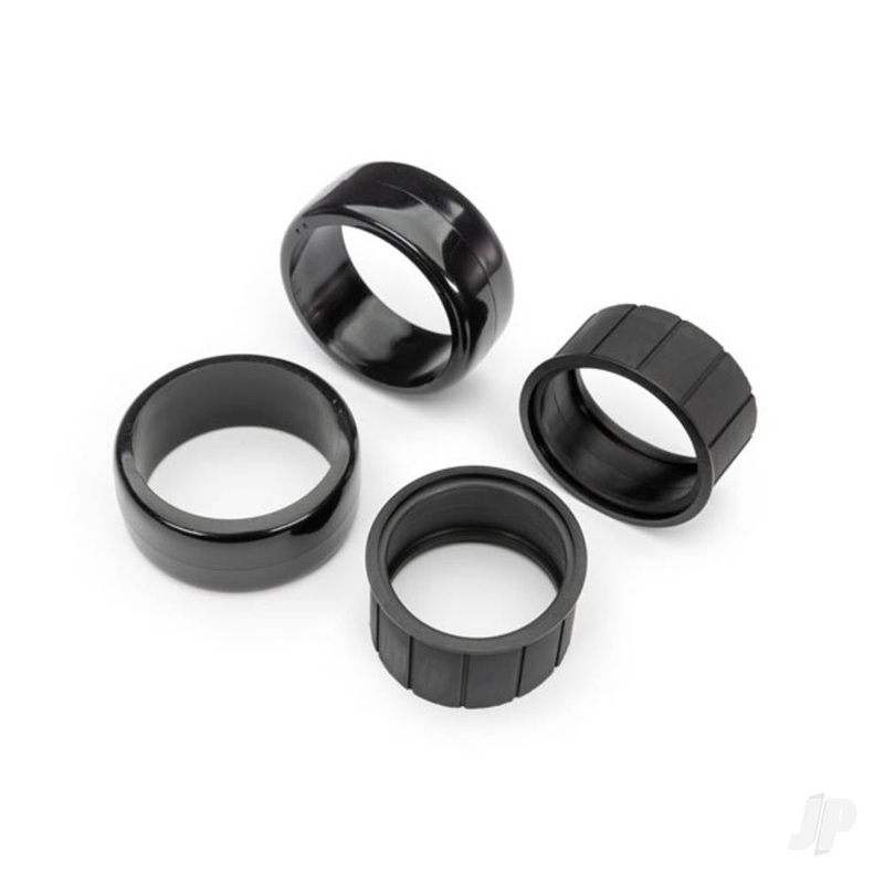 Tyres 1.9 Drift (2 dots soft smooth surfaces)) (rear) (2)/ rubber inserts (2)