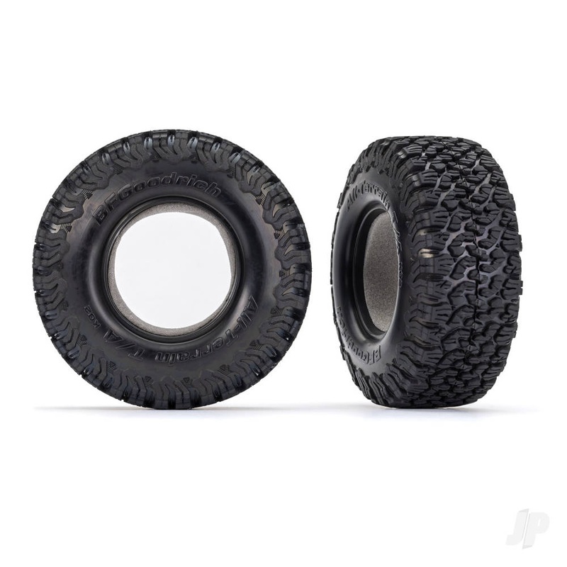 Tyres BFGoodrich All-Terrain T/A KO2 (dual profile 4.5×1.7- 2.2/3.0) (2)/ foam inserts (2)