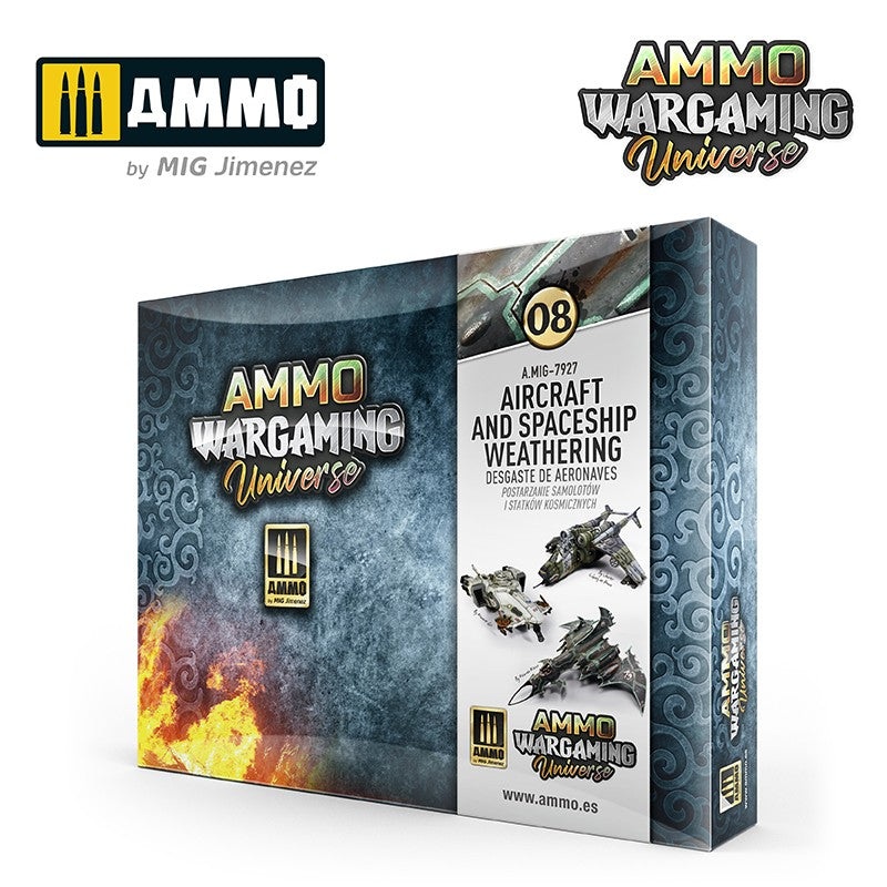 WARGAMING UNIVERSE 08 – Aircraft and Spaceship Weathering